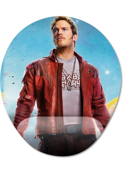 Star-Lord - Marvel Bilek Destekli Mousepad Model - 3 Oval