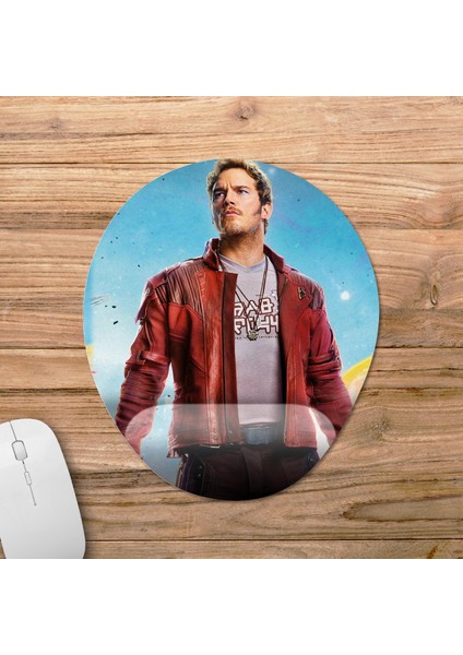 Star-Lord - Marvel Bilek Destekli Mousepad Model - 3 Oval fiyatları