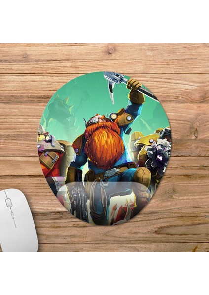Deep Rock Galactic Bilek Destekli Mousepad Model - 4 Oval