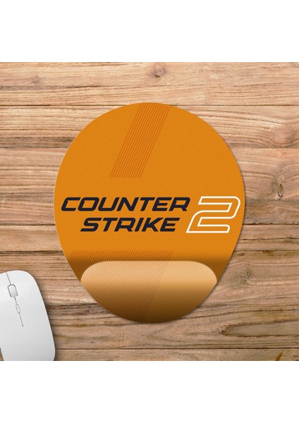 Counter Strike 2 Bilek Destekli Mousepad Model - 1 Oval fiyatları