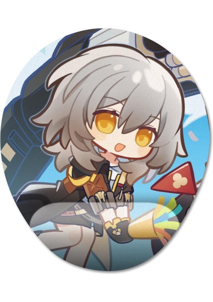 Honkai: Star Rail Bilek Destekli Mousepad Model - 3 Oval