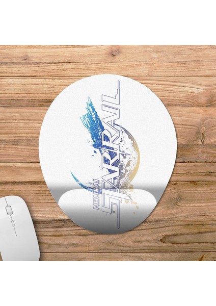 Honkai: Star Rail Bilek Destekli Mousepad Model - 9 Oval