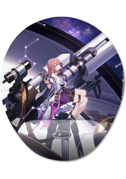 Asta - Honkai: Star Rail Bilek Destekli Mousepad Model - 1 Oval