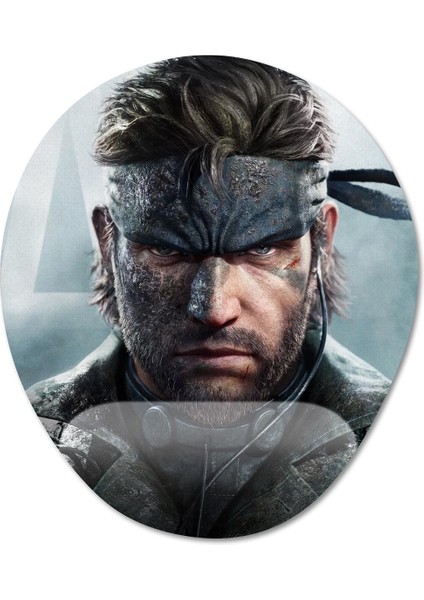 Metal Gear Solid Delta: Snake Eater Bilek Destekli Mousepad Model - 2 Oval