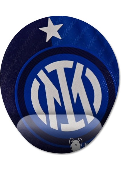 Manchester City - Inter / Şampiyonlar Ligi Finali / Istanbul 2023 Bilek Destekli Mousepad Model - 3 Oval