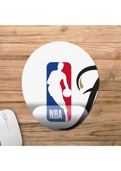 Denver Nuggets - Miami Heat / Nba 2023 Finalleri Bilek Destekli Mousepad Model - 2 Oval