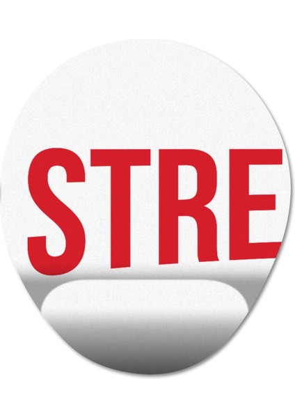 Black Mirror - Streamberry Bilek Destekli Mousepad Model - 1 Oval