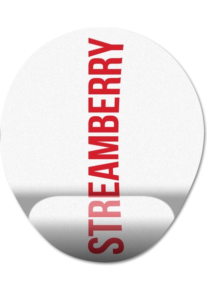 Black Mirror - Streamberry Bilek Destekli Mousepad Model - 2 Oval