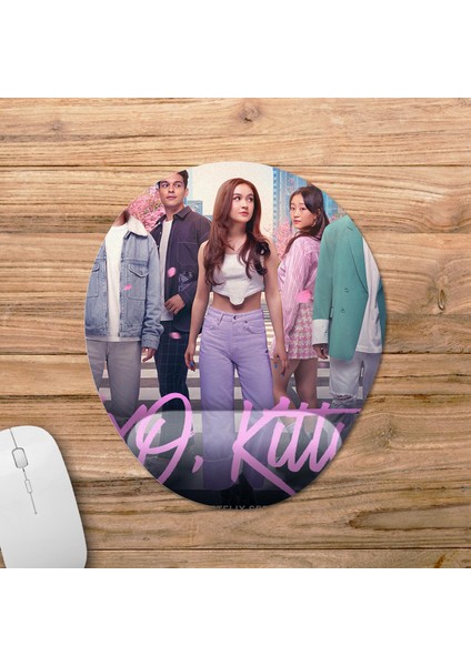 Xo, Kitty Bilek Destekli Mousepad Model - 1 Oval fiyatları