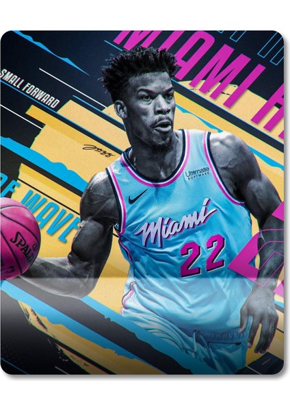 Denver Nuggets - Miami Heat / Nba 2023 Finalleri Bilek Destekli Mousepad Model - 1