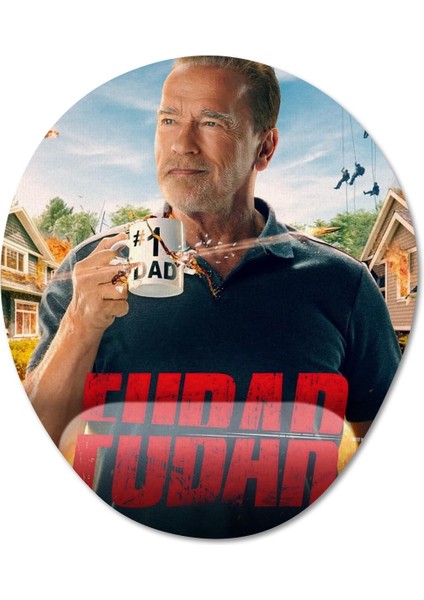 Fubar Bilek Destekli Mousepad Model - 1 Oval