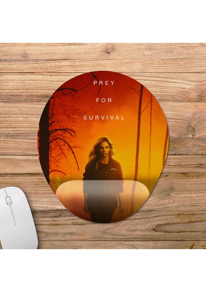 Wolf Pack Bilek Destekli Mousepad Model - 2 Oval