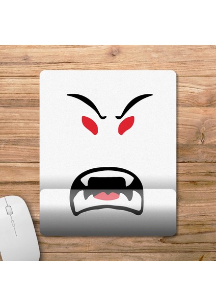 Roblox - Beast Mode Face - Canavar Modu Yüzü Bilek Destekli Mousepad Model - 1