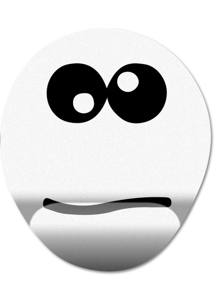 Roblox - Dizzy Face - Başı Dönen Yüz Bilek Destekli Mousepad Model - 1 Oval