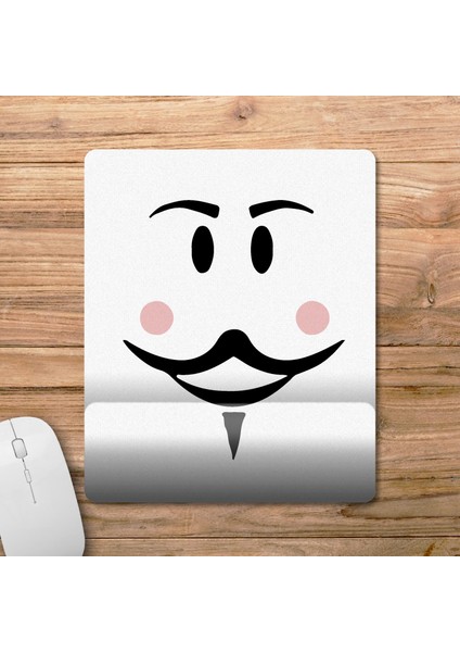 Roblox - Fawkes Face Bilek Destekli Mousepad Model - 1