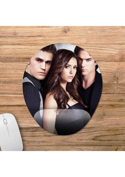 Vampire Diaries Bilek Destekli Mousepad Model - 3 Oval