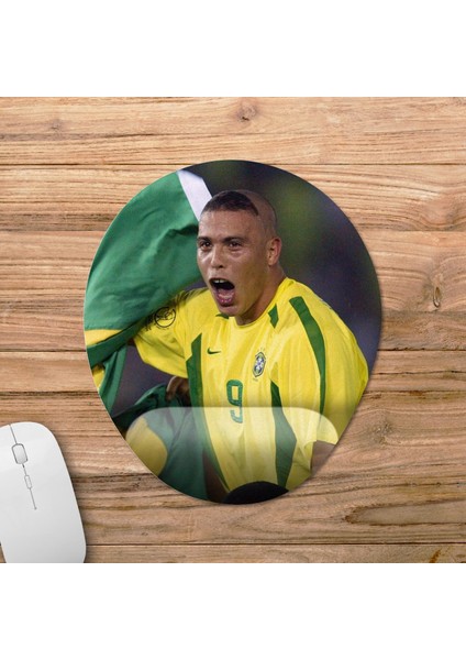 Ronaldo - Brezilyalı Bilek Destekli Mousepad Model - 2 Oval fiyatları