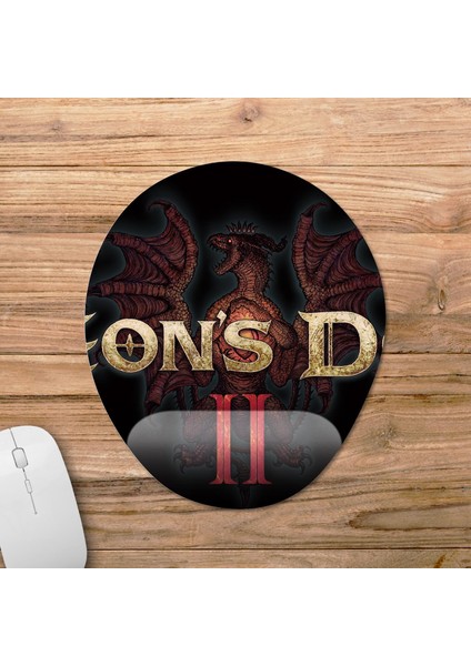 Dragon's Dogma 2 Bilek Destekli Mousepad Model - 1 Oval fiyatları