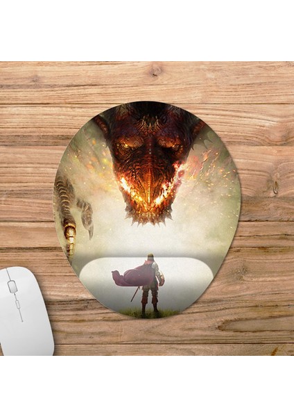 Dragon's Dogma 2 Bilek Destekli Mousepad Model - 3 Oval fiyatları