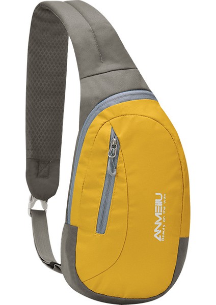 Yürüyüş, Bisiklet, Iş Için Seyahat Askı Çantası Göğüs Çantası Crossbody Gün Çantası (Yurt Dışından)