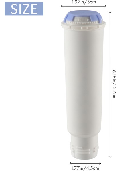 F088 F088 01/ TCZ60003 Için Kahve Makinesi Su Filtresi Kartuşları / Kahve Filtresi (4'lü Paket) (Yurt Dışından)