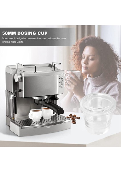 58MM Dozaj Kabı 58MM Portafiltreler Için Espresso Dozaj Kabı Kahve Makinesi Aksesuarları (Yurt Dışından) fırsatları