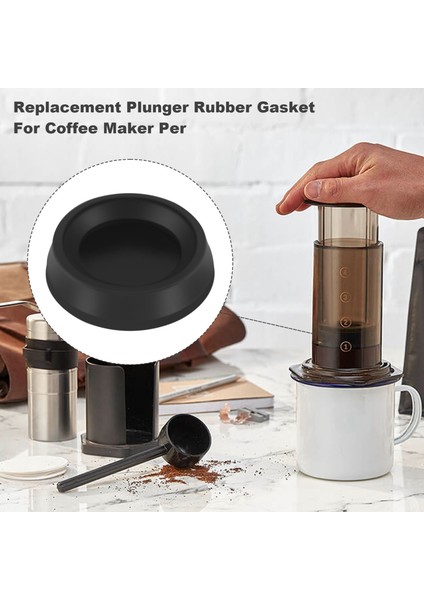 Parçalarda Kullanıma Yönelik Piston Kauçuk Contası Kahve Makinesi Piston Ucu Contası (2'li Paket) (Yurt Dışından)