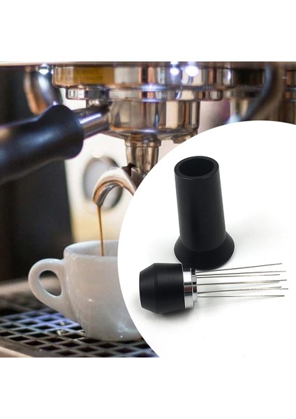 Espresso Kahve Sabotaj Iğnesi El Kahve Bezi Tozu Iğne Karıştırıcı Wdt Aracı Kahve Karıştırıcı Kahve Makinesi (Yurt Dışından)