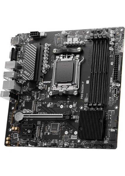 PRO B650M-P AMD B650 AM5 SOKET DDR5 6000(OC) HDMI DP mATX