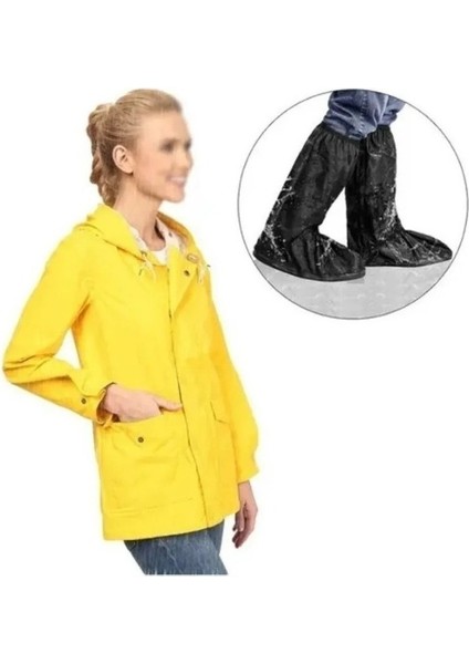Koruyucu Çizmeler Funda Su Geçirmez Kılıf Zapato Tenis Lluvia (Yurt Dışından)