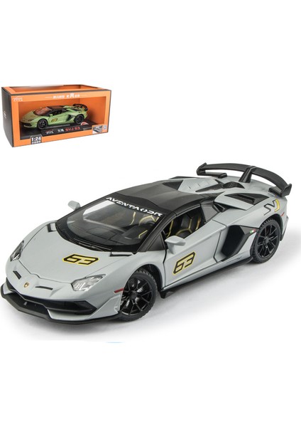 1:24 Lambo SVJ63 Alaşım Araba Modeli (Yurt Dışından)