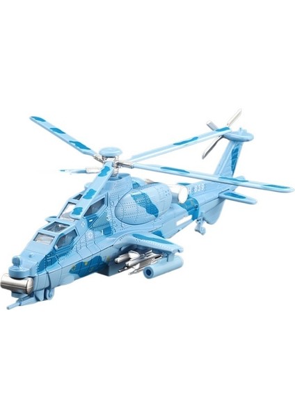 1:28 Wuzhi 10 Helikopter Alaşım Modeli (Yurt Dışından)