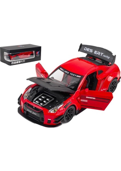 1:24 GTR35 Geniş Gövdeli Alaşım Spor Araba Modeli (Yurt Dışından)