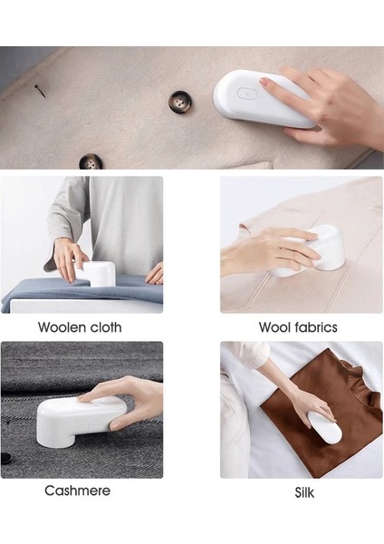 Xiaomi Mijia Şarjlı Tüy Alma Makinesi- Beyaz (Yurt Dışından) fırsatları