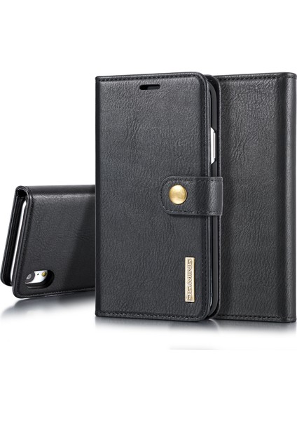 Apple iPhone Xr Için, Stand Özelliği Çıkarılabilir 2'si 1'ör Flip Caseblack (Yurt Dışından)