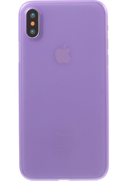 Apple iPhone X/xs-Spurple Için Ultra Ince Pc Cep Telefonu Kapağı (Yurt Dışından)