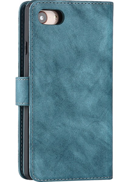 Soyunabilen Tpu Telefon Kılıfı Cüzdan Stand Deri Kabuk Kapağı Birden Fazla Kart Yuvası Apple iPhone Se Için (Yurt Dışından) modelleri