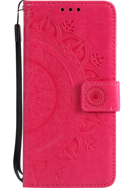 Baskılı Mandala Desen Pu Deri Koruma Telefon Apple iPhone Se/5s/5-Rose Için Kullanıcı (Yurt Dışından) fiyatları