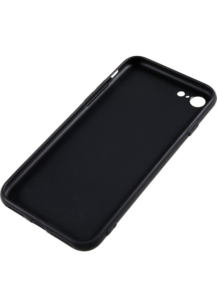 Apple iPhone 7/8 Mat Bitiş Geri Kapak Anti-Çizelge Tpu Telefon Kılıfı Black (Yurt Dışından) fırsatları