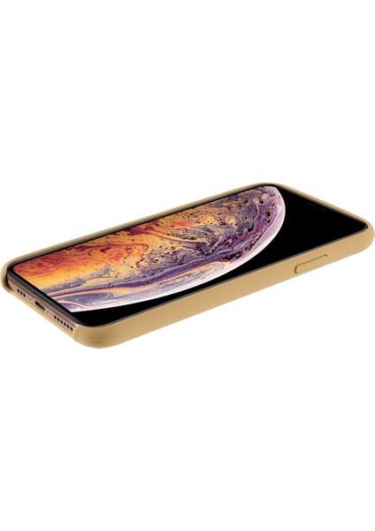 Apple iPhone Xs/x Telefon Kasası Için Iyi Koruma Önleyici Kenar Sarılı Sıvı Silikon Kasa Yumuşak Akıllı Telefon Kapağı Kabuk Işığı Kahverengi (Yurt Dışından) modelleri
