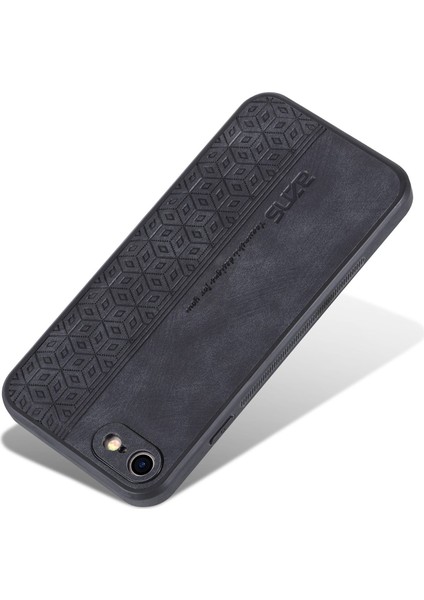 Apple iPhone 7/8 Baskılı Desen Telefon Kılıfı Bırak-Kötü Pu Deri Kaplamalı Tpu Kapak Black (Yurt Dışından) modelleri