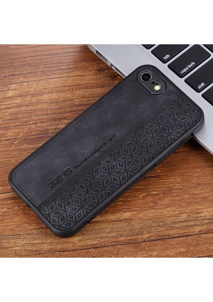 Apple iPhone 7/8 Baskılı Desen Telefon Kılıfı Bırak-Kötü Pu Deri Kaplamalı Tpu Kapak Black (Yurt Dışından) fırsatları