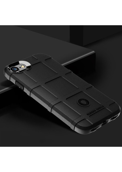 Engebeli Kare Cilt Tpu Apple iPhone Se-Black Için Kuma Anti-Shock Kapağı (Yurt Dışından) fırsatları