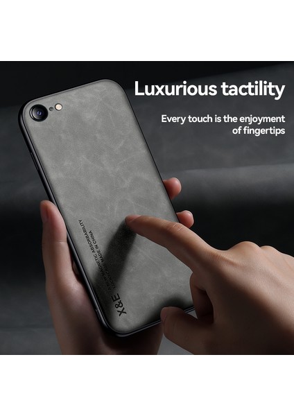Apple iPhone 7 /8skin-Touch Pu Deri Kaplamalı Tpu Telefon Vaka Yeşil (Yurt Dışından) fırsatları