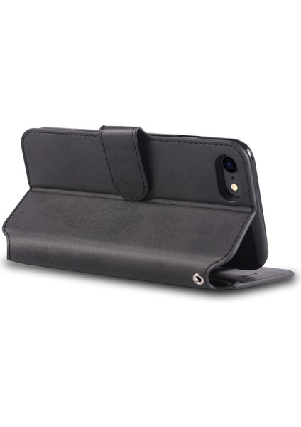 Apple Apple Iphonese-Black Için Cüzdan Deri Stand Kılıfı (Yurt Dışından) modelleri