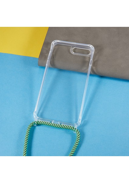 Apple iPhone 7 Plus/8 Için Geri Kılıf Plus Açık Bump Döyesi Tpu+Akrilik Telefon Kapağı Lanyard-Green ile (Yurt Dışından) fırsatları