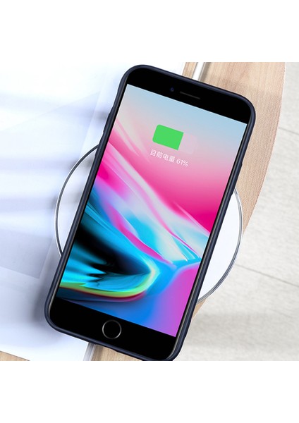 Apple iPhone Se-Dark Mavi Için X-Dinamik Dinamik Önlem Anti-Drop Sıvı Silikon Ince Yumuşak Telefon Kapağı (Yurt Dışından) fırsatları