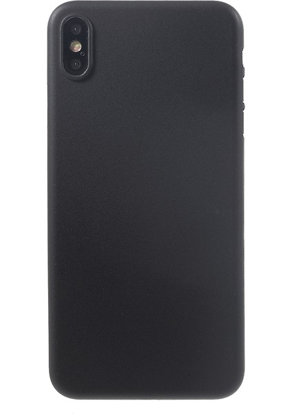 Apple iPhone Xs Max-Black Için Ultra Ince Mat Plastik Arka Telefon Kasası (Yurt Dışından) fiyatları