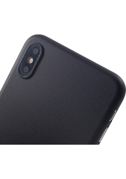 Apple iPhone Xs Max-Black Için Ultra Ince Mat Plastik Arka Telefon Kasası (Yurt Dışından) fırsatları