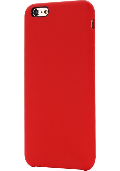Apple iPhone 6s/6 Için Iyi Koruma Yumuşak Cep Telefonu Kaplama Kenar Sarılı Sıvı Silikon Kasa-Kırmızısı (Yurt Dışından)